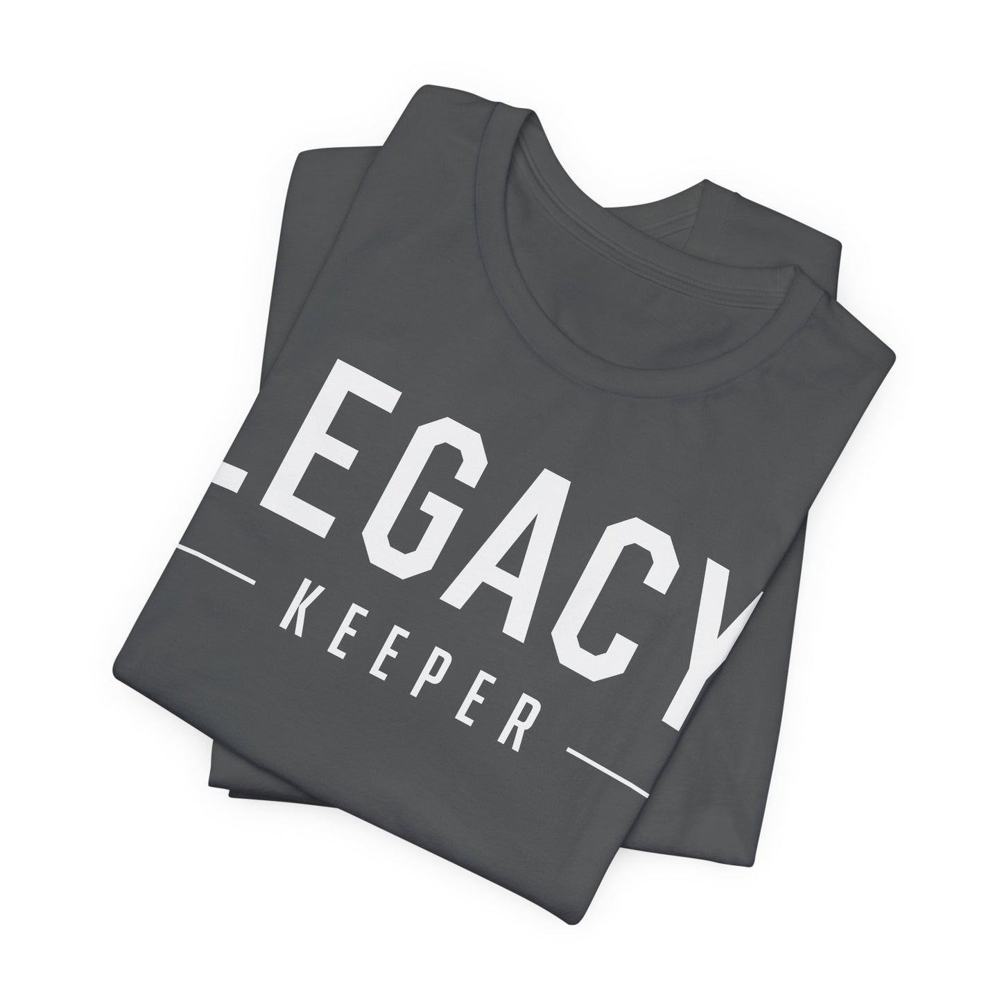 Legacy Keeper T-Shirt — White Writing