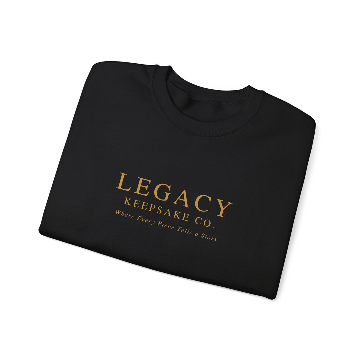 Crewneck Sweatshirt — Legacy Keepsake Co. Gold Logo
