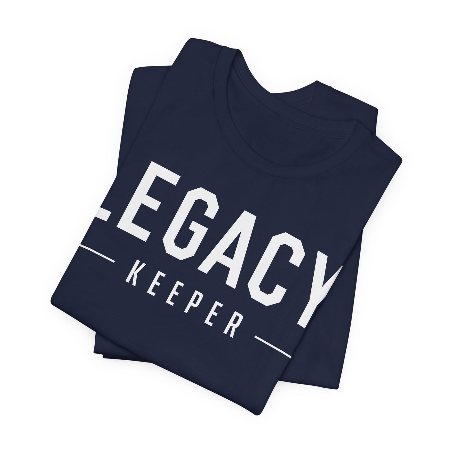 Legacy Keeper T-Shirt — White Writing