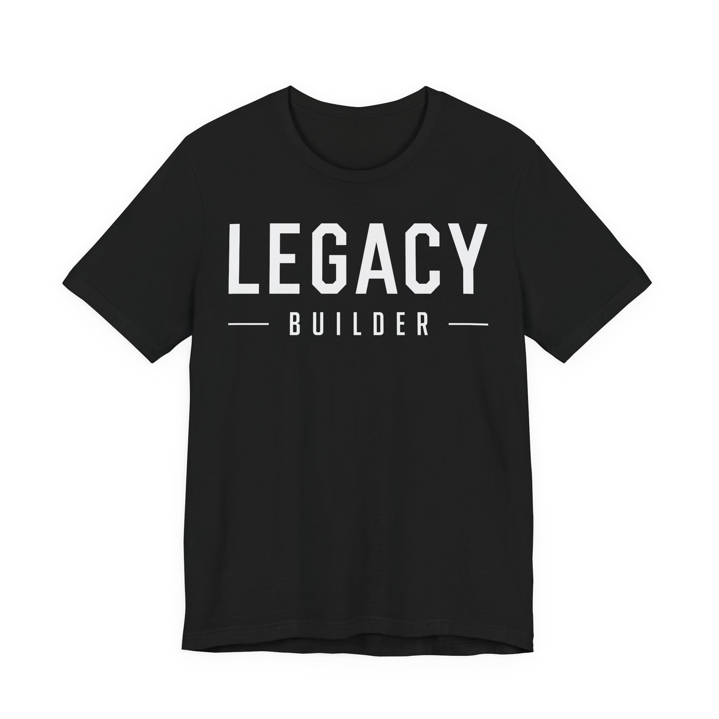 Legacy Builder Son T-Shirt — White Writing