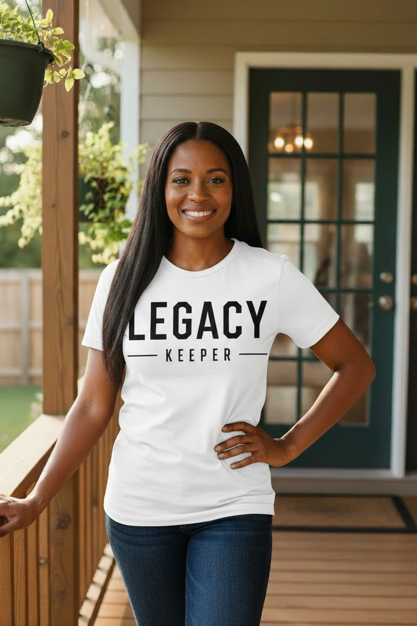 Legacy Keeper White Tee