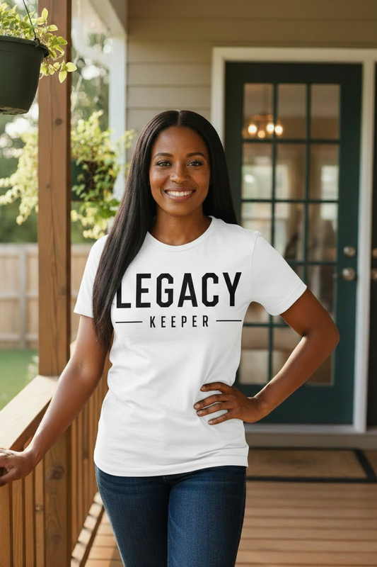 Legacy Keeper White Tee